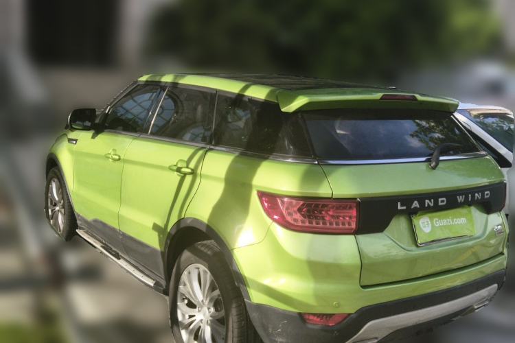 Used Land X7 2015 2.0T Panoramic Prestige Edition Rear Left 45 Deg