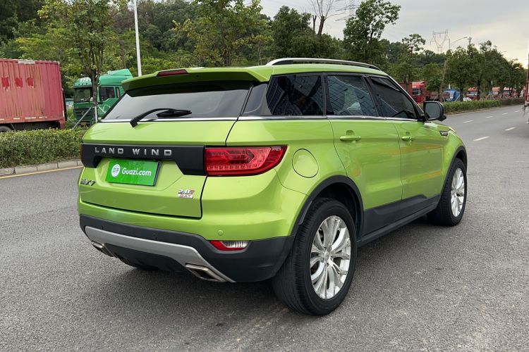 Used Land X7 2015 2.0T Panoramic Flagship Edition Rear Right 45 Deg