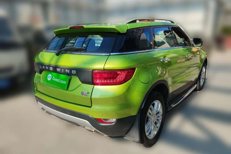 Used Land X7 2015 2.0T Panoramic Luxury Edition Rear Right 45 Deg