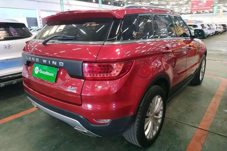 Used Land X7 2015 2.0T Panoramic Flagship Edition Rear Right 45 Deg