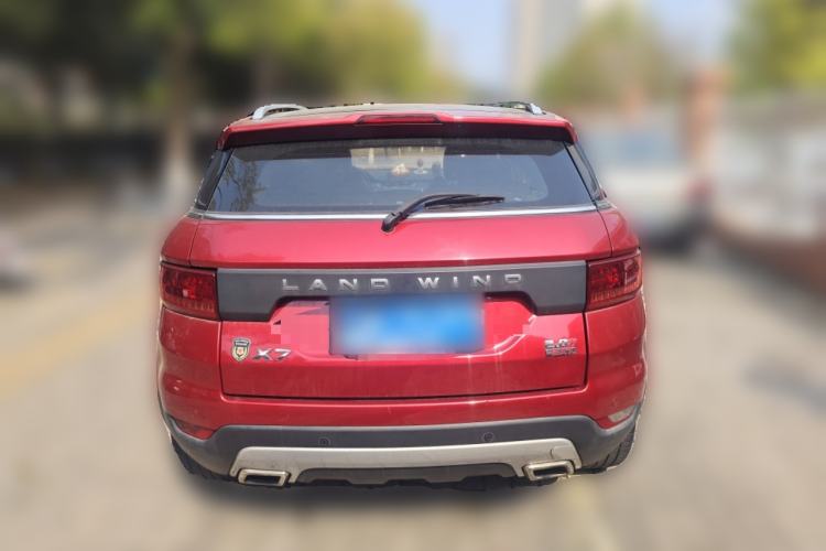Used Land X7 2015 2.0T Panoramic Prestige Edition Rear