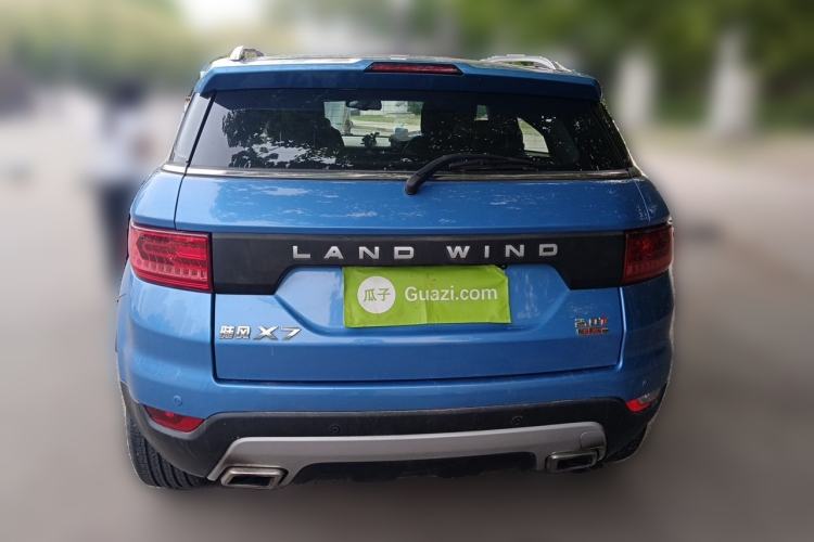 Used Land X7 2016 2.0T Panoramic Prestige Edition Rear
