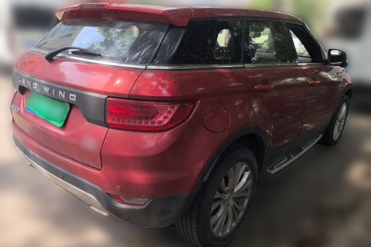 Used Land X7 2016 2.0T Panoramic Prestige Edition Rear Right 45 Deg