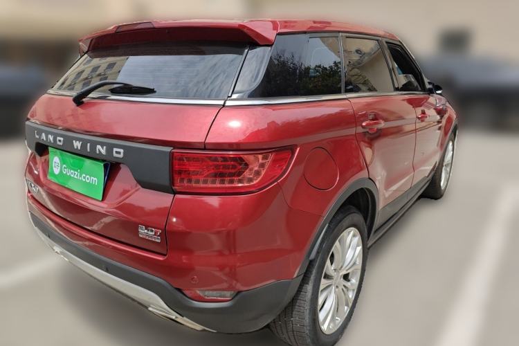 Used Land X7 2016 2.0T Panoramic Prestige Edition Rear Right 45 Deg