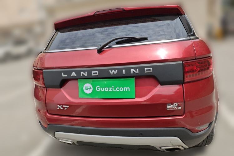 Used Land X7 2016 2.0T Panoramic Prestige Edition Rear