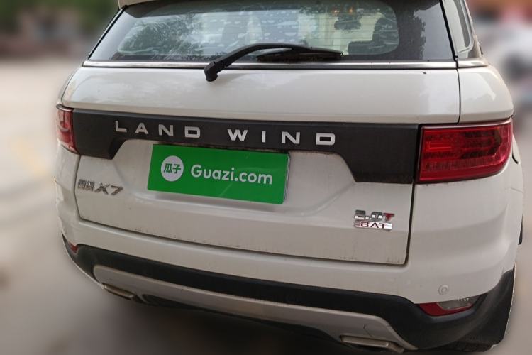 Used Land X7 2016 2.0T Panoramic Prestige Edition Rear