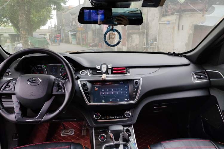 Used Land X7 2018 Geely Jingyue 1.5T Panoramic Luxury Model Center Console