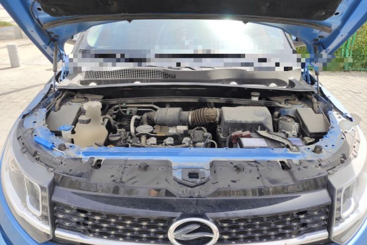 Used Land X7 2018 Geely Jingyue 1.5T Panoramic Luxury Model Engine Bay