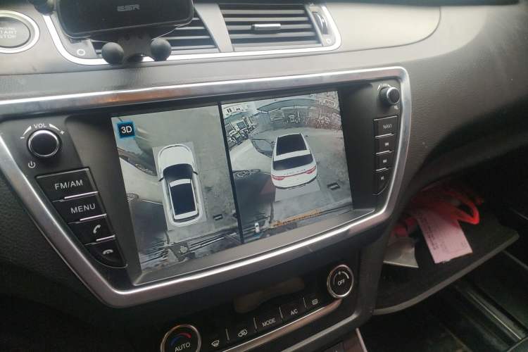 Used Land X7 2018 Geely Xingyue 1.5T Panoramic Supreme Model Audio And AC Panel