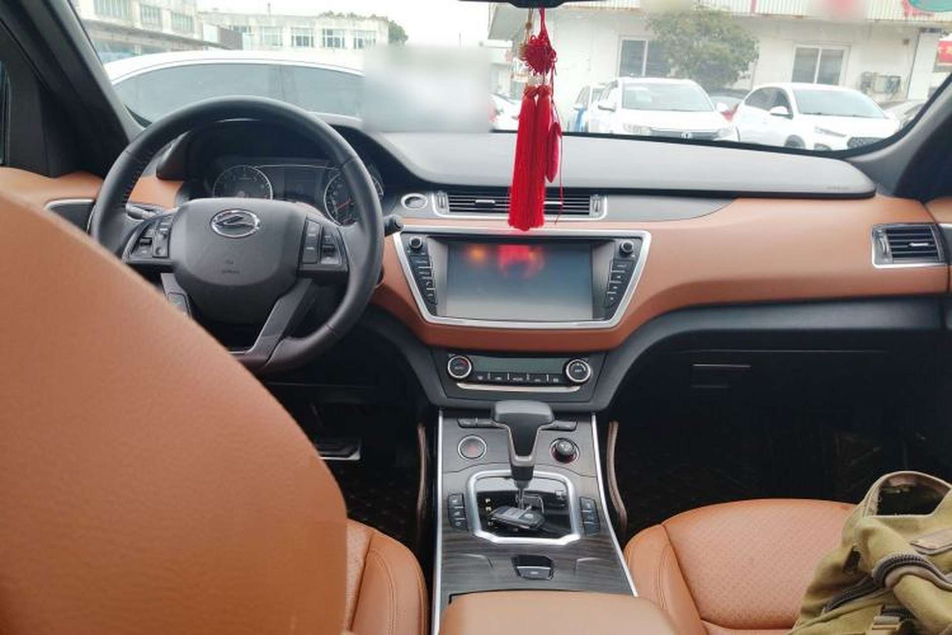 Used Land X7 2018 Geely Jingyue 1.5T Panoramic Luxury Model Center Console