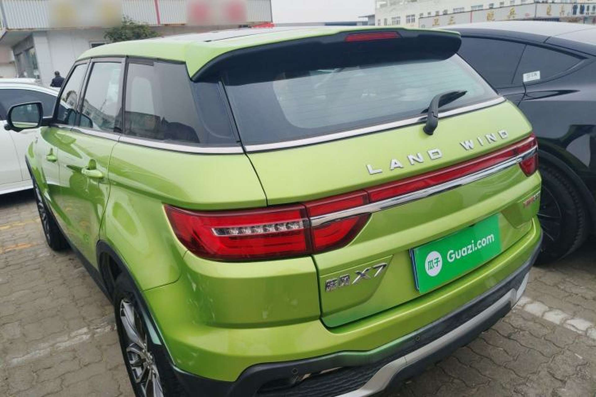 Used Land X7 2018 Geely Jingyue 1.5T Panoramic Luxury Model Rear Left 45 Deg