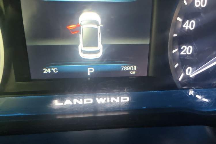 Used Land X7 2018 Geely Xingyue 1.5T Panoramic Supreme Model Odometer Close Up