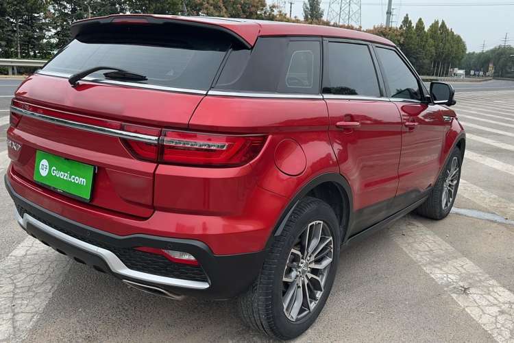 Used Land X7 2018 Geely Jingyue 1.5T Panoramic Luxury Model Rear Right 45 Deg
