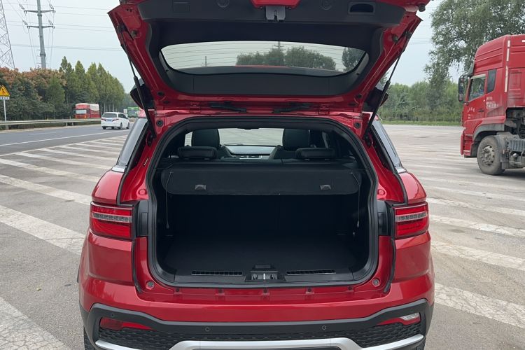 Used Land X7 2018 Geely Jingyue 1.5T Panoramic Luxury Model Trunk