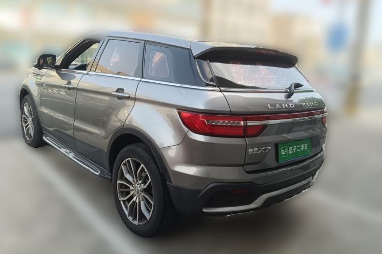 Used Land X7 2018 Geely Jingyue 1.5T Panoramic Luxury Model Rear Left 45 Deg