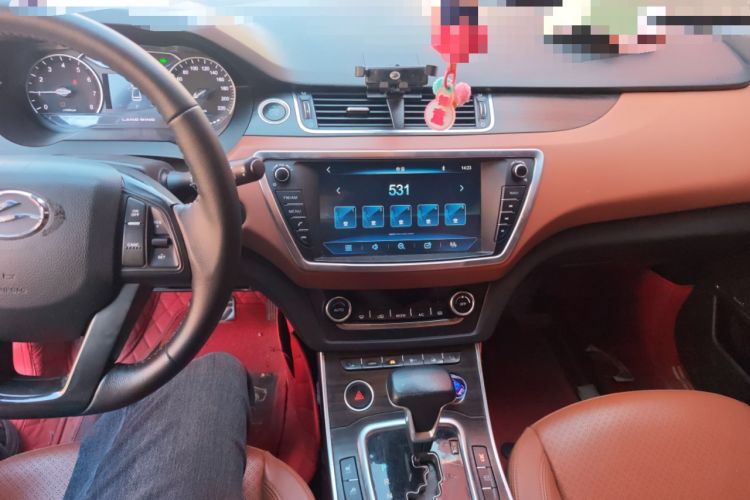 Used Land X7 2018 Geely Xingyue 1.5T Panoramic Supreme Model Audio And AC Panel