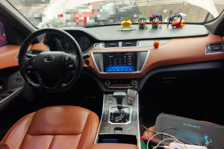 Used Land X7 2018 Geely Jingyue 1.5T Panoramic Luxury Model Center Console