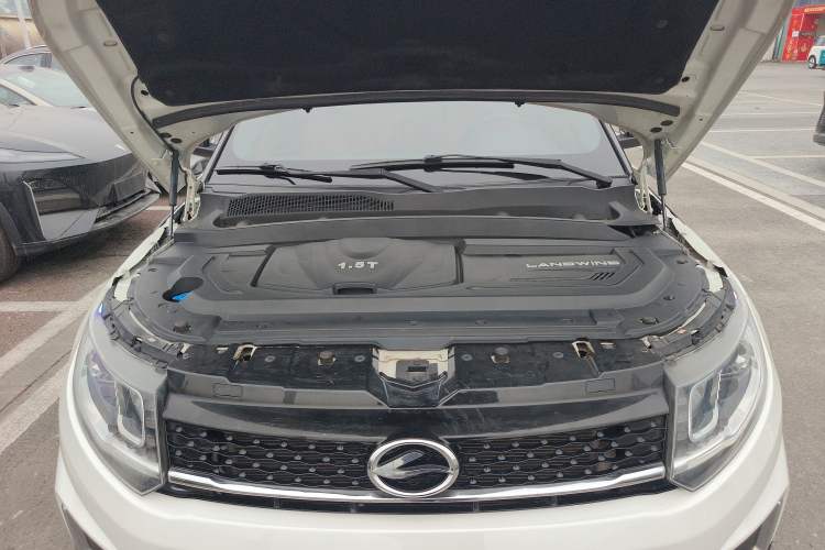 Used Land X7 2018 Geely Jingyue 1.5T Panoramic Luxury Model Engine Bay