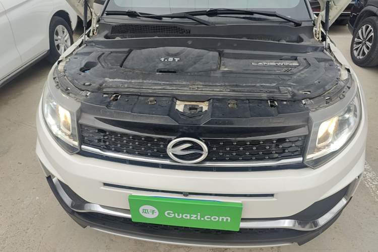 Used Land X7 2018 Geely Jingyue 1.5T Panoramic Luxury Model Engine Bay