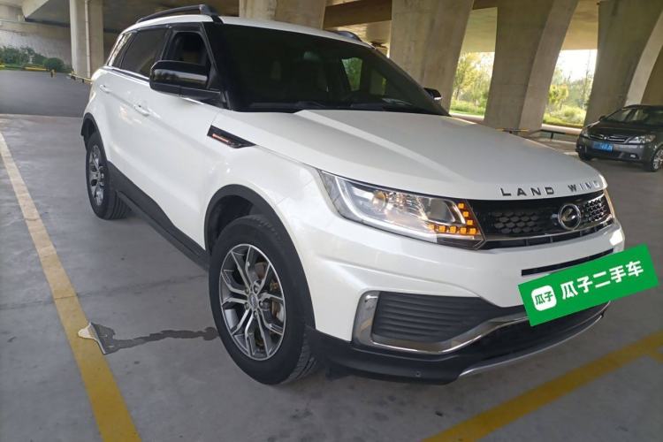 Used Land X7 2018 Jingyue 1.5T Panoramic Luxury Model Front Right 45 Deg