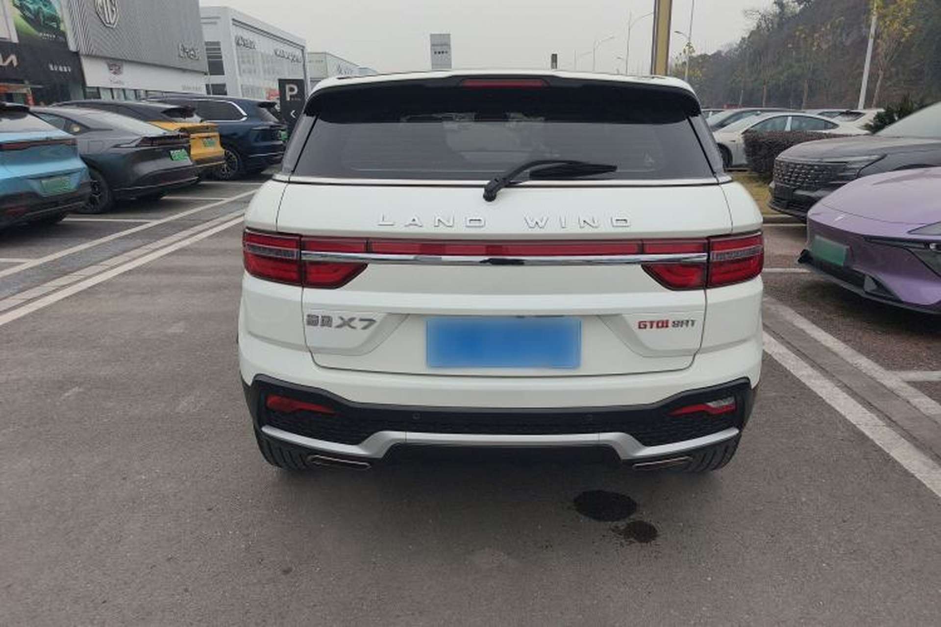 Used Land X7 2018 Geely Jingyue 1.5T Panoramic Luxury Model Rear