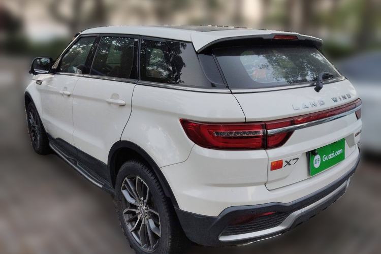 Used Land X7 2018 Geely Jingyue 1.5T Panoramic Luxury Model Rear Left 45 Deg