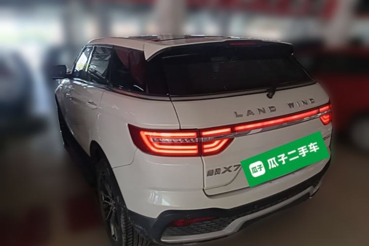 Used Land X7 2018 Geely Jingyue 1.5T Panoramic Luxury Model Rear Left 45 Deg