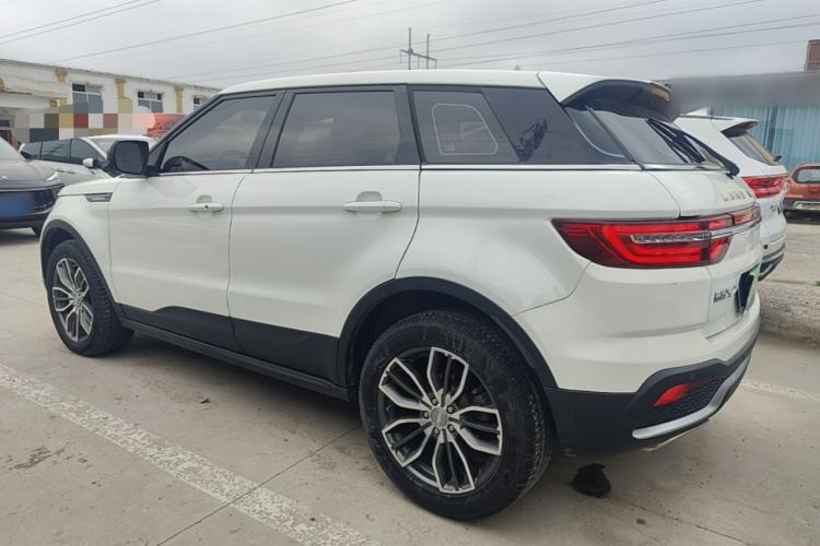 Used Land X7 2018 Geely Jingyue 1.5T Panoramic Luxury Model Rear Left 45 Deg