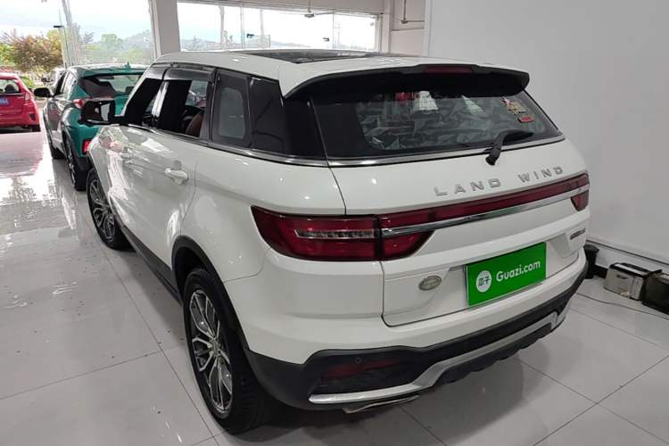 Used Land X7 2018 Geely Jingyue 1.5T Panoramic Luxury Model Rear Left 45 Deg