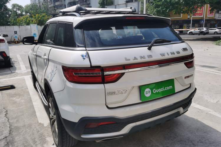 Used Land X7 2018 Jingyue 1.5T Panoramic Luxury Model Rear Left 45 Deg