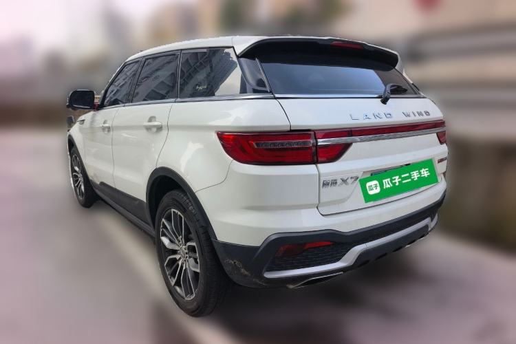 Used Land X7 2018 Geely Jingyue 1.5T Panoramic Luxury Model Rear Left 45 Deg