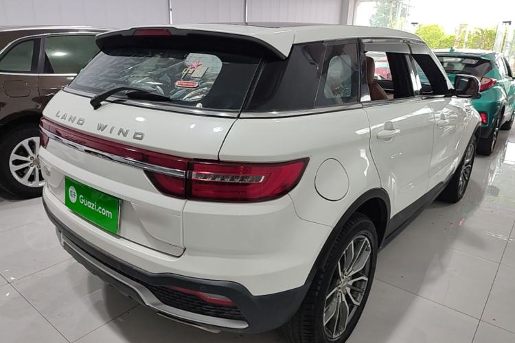 Used Land X7 2018 Geely Jingyue 1.5T Panoramic Luxury Model Rear Right 45 Deg