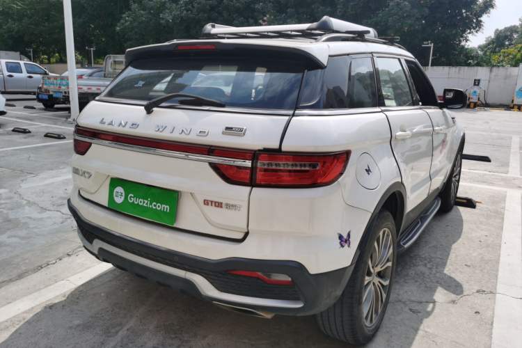 Used Land X7 2018 Jingyue 1.5T Panoramic Luxury Model Rear Right 45 Deg