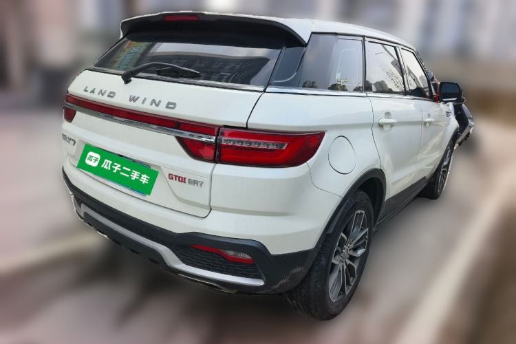 Used Land X7 2018 Geely Jingyue 1.5T Panoramic Luxury Model Rear Right 45 Deg