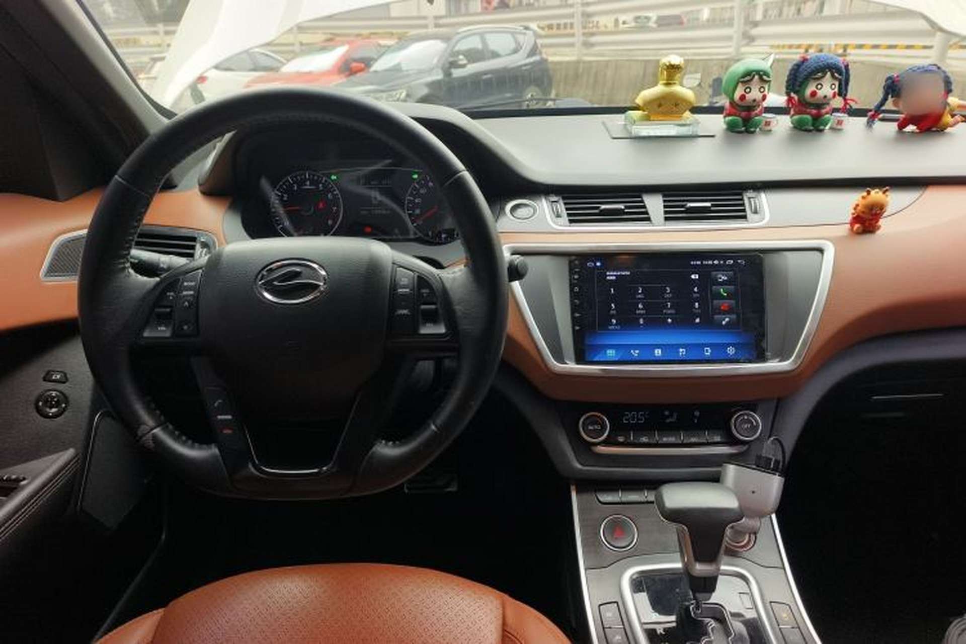 Used Land X7 2018 Geely Jingyue 1.5T Panoramic Luxury Model Steering Wheel