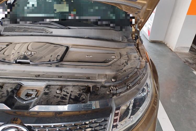 Used Land X7 2018 Geely Jingyue 1.5T Panoramic Luxury Model Engine Bay Left