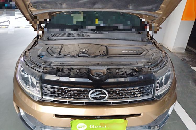 Used Land X7 2018 Geely Jingyue 1.5T Panoramic Luxury Model Engine Bay