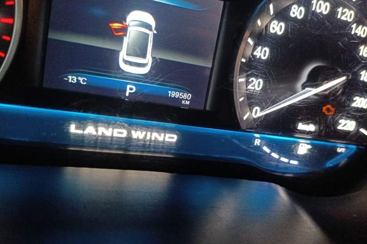Used Land X7 2018 Geely Xingyue 1.5T Panoramic Supreme Model Odometer Close Up