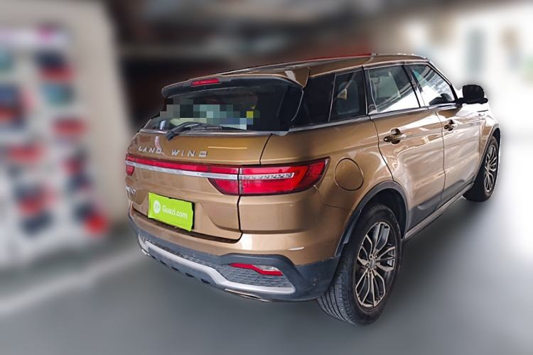 Used Land X7 2018 Geely Jingyue 1.5T Panoramic Luxury Model Rear Right 45 Deg