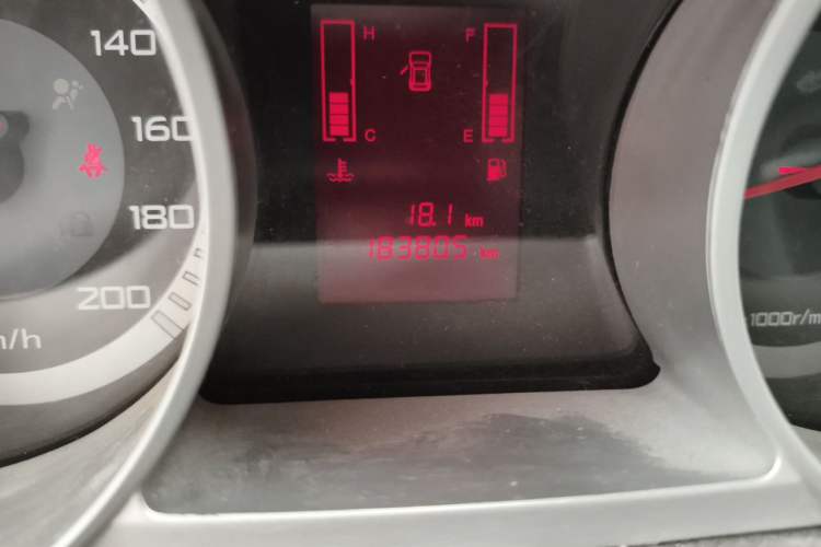 Used Land X8 2014 Explorer Edition 2.0T Gasoline 4x4 Ultra-Luxury Model Odometer Close Up
