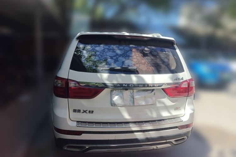 Used Land X8 2018 1.8T Gasoline 4x4 Luxury Model Rear