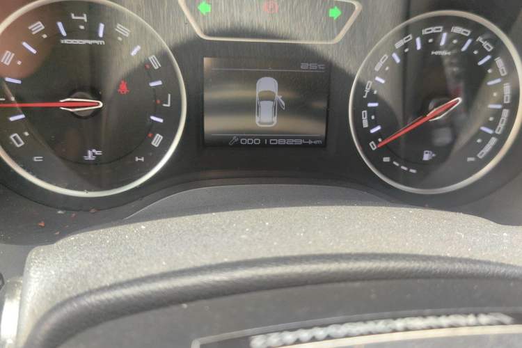 Used Land Xiaoyao 2018 1.5T Manual Panoramic Golden Edition Odometer Close Up