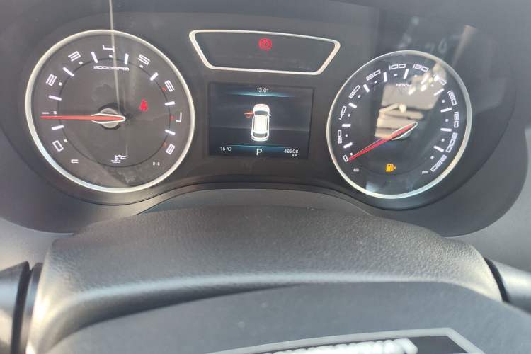 Used Land Xiaoyao 2018 Revised Version 1.5 GTDI CVT Panoramic Platinum Edition Odometer Close Up