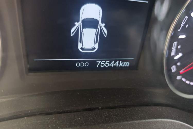 Used Land Xiaoyao 2018 Revised Version 1.5 GTDI CVT Panoramic Golden Edition Odometer Close Up