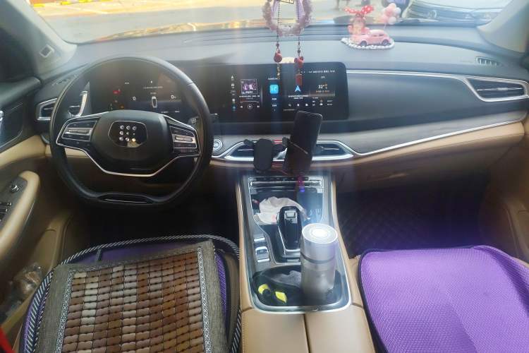 Used Landian E5 2023 1.5L DE-i 100KM Zhenxiang Edition 7-Seater Center Console