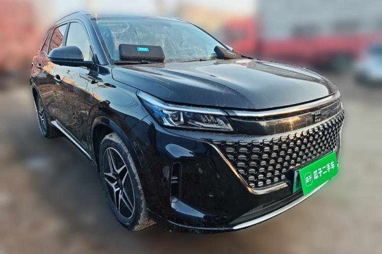 Used Landian E5 2023 1.5L DE-i 100KM Zhenxiang Edition 7-Seater Front Right 45 Deg