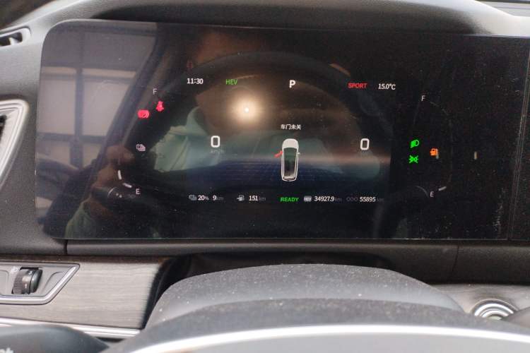 Used Landian E5 2023 1.5L DE-i 100KM Comfort Edition 7-Seater Instrument Cluster