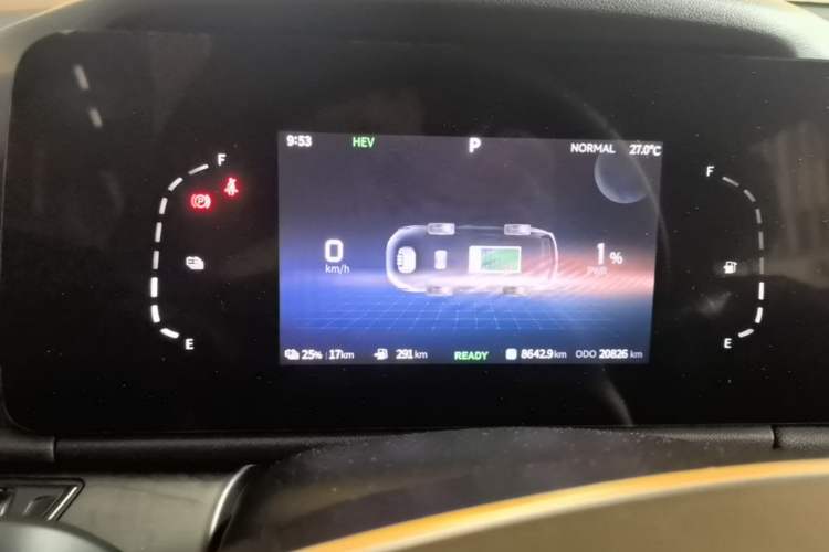 Used Landian E5 2023 1.5L DE-i 100KM Enjoyment Version 5 Seats Instrument Cluster