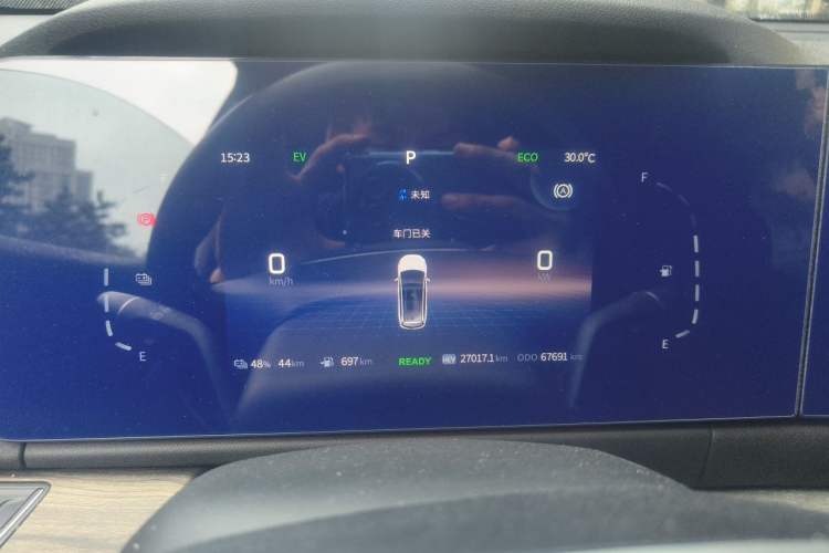 Used Landian E5 2023 1.5L DE-i 100KM Enjoyment Version 5 Seats Instrument Cluster