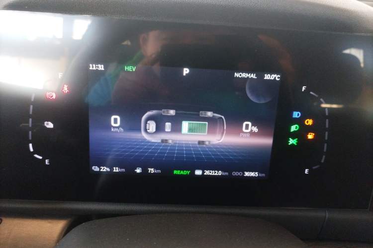 Used Landian E5 2023 1.5L DE-i 100KM Enjoyment Version 5 Seats Instrument Cluster